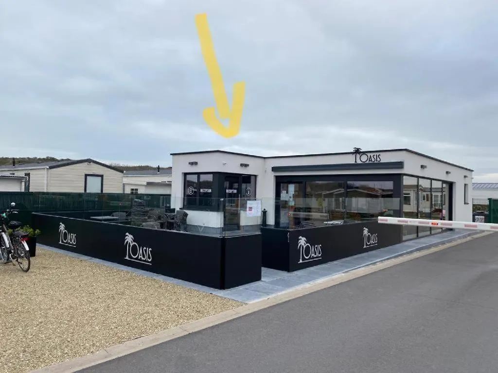 Campsite Camping Oasis Middelkerke 2-Slpk Caravan 'New Tropical' Hotel Ostend
